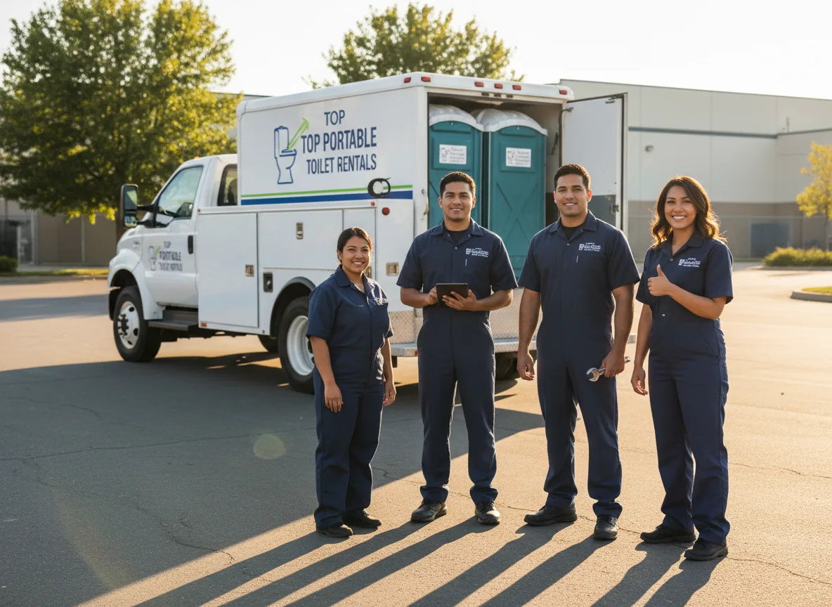 Short Term Porta Potty Rental company in Red Banks, MS